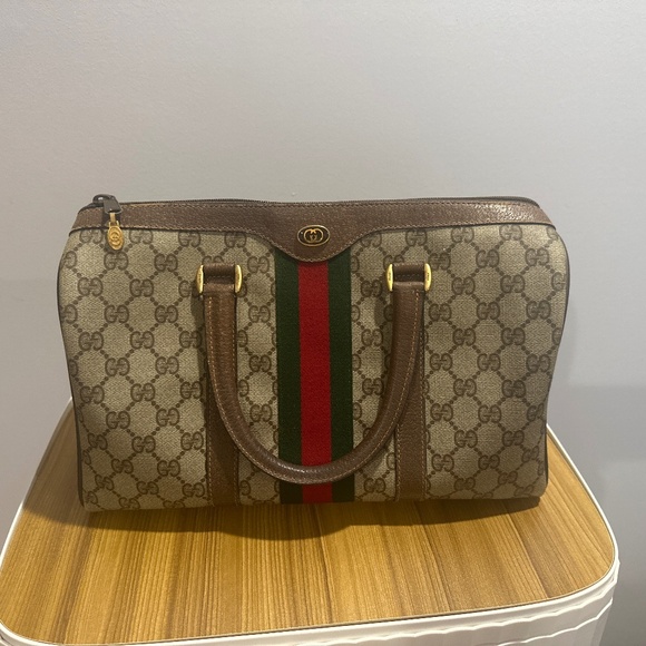 Vintage Gucci Boston Bag - Picture 1 of 6